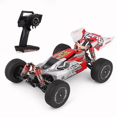 WLtoys 완성차 파워 XKS 144001 1 대 14 전기 4륜구속차 그린(출하 배터리 내장) 온로드전동RC카, 빨강+1500mhA