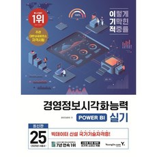 2025 이기적 경영정보시각화능력 POWER BI 실기, 영진닷컴