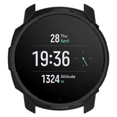 Suunto 9 Peak Suunto9 프로 스포츠 스마트 워치 보호 범퍼 커버 부드러운 가장자리 쉘 유리 화면 보호기 필름 프레임 케이스, Black_For Suunto 9 Peak