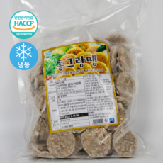 시원밥상 국내산 냉동 동그랑땡 1kg / 식자재 가정 업소용, 1개