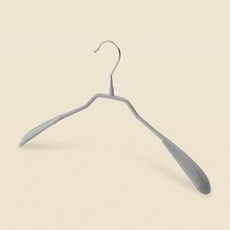 씨인크 여성용 논슬립 코팅 어깨뿔 방지 옷걸이, 20개, 그레이