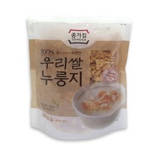 고소하고 부드러운 종가집 100% 우리쌀 누룽지 250g, 종가집 누룽지 500g