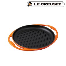[르크루제] 원형 그릴 25cm (주황 미그레이), 주황