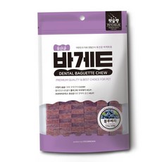 강아지 애견 치석제거 덴탈 바게트 블루베리 6P 79000EA 1EA, 본상품, 1개