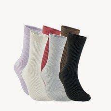 벙커29 항균 소취 남성 RIB 양말 6세트