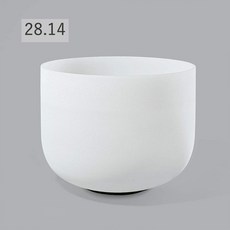싱잉볼 명상도구 명상벨 씽잉볼 432hz 조정 8 인치 A Note 3rd Eye Chakra Frosted Quartz Crystal Singing Bowl for