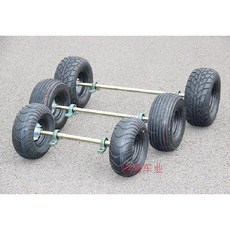 ATV 액세서리 카트 트레일러 오토바이 4륜 사발이 바퀴, 65cm 15X6.00-6 타이어 폭 72CM, 1개