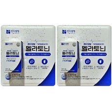 // 한미양행 식물성 멜라토닌 30정 X 2박스, 2개