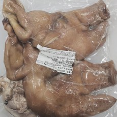 국내산 삶은 돼지머리 한마리분 덜미살 뽈살 혀 포함, 1개, 2.8kg