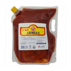 오뚜기 오쉐프 스파게티소스 2kg 1+1