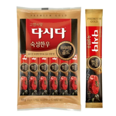 다시다 프리미엄골드 숙성한우12p, 60g, 2개