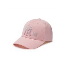 MLB 엠엘비 KIDS 베이직 스톤캡 NY L.Pink 827402