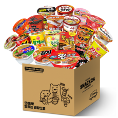 라면왕 인기라면 20입 소컵라면세트, 1세트