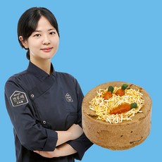 견우재 강아지 케이크 수제 생일 간식, 1개, 240g, 덕테린 케이크