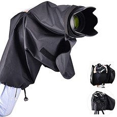 JJC 카메라 레인 코트 카메라 레인 재킷 Nikon DK-17 DK-19 호환 아이피스 부착, 1개