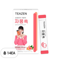 티젠 자몽쏙 분말차, 5g, 10개입, 14개