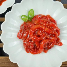 [젓갈이야기] 매콤달콤 국산오징어젓 300g 500g 1kg, 1개