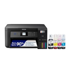 Epson EcoTank ET-2850 무선 컬러 올인원 카트리지 프리 Supertank 프린터 스캔 복사 자동 양면 인쇄 - 블랙 미디엄 412020