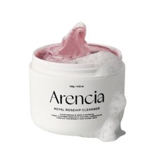 [정품] 로얄 로즈힙 떡솝 Arencia Royal Rosehip Cleanser 홈쇼핑 쫀쫀한 클렌저 아렌시아 120g 단품, 1개