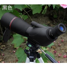 망원경 고배율 선명 전문가용 60배율, T02-20-60X60선명한 스탠다드-블랙