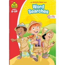 (영문도서) School Zone Word Searches 64-Page Workbook Paperback