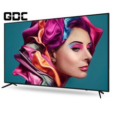 지닷카멜레온 65인치 UHD 4K LED TV 중소기업 에너지 1등급 무료설치 GDC650UB