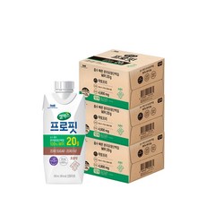셀렉스 프로핏 웨이프로틴 드링크 초콜릿, 330ml, 36개
