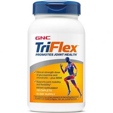 GNC TriFlex 지앤씨 트리플렉스 글루코사민 콘드로이틴 MSM 120정, 1개