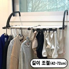 제이스토어 창틀 베란다 빨래 건조대 난간 창문 (고급형)