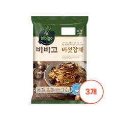 간편한 3~4인분 비비고 버섯잡채590G 3개, 590g