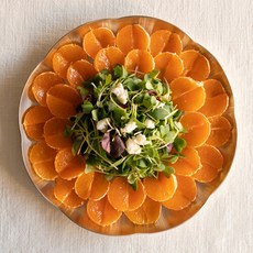 광명유기꽃접시특대