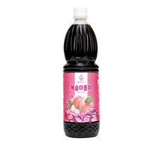 해피스위치 과일농축액 복숭아홍차 아이스티, 2개, 1L
