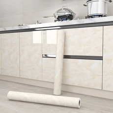 대리석시트지 싱크대 시트지 주방 캐비닛 내유성 PVC 자체 접착 벽지 80cm 방수 접촉지 데스크탑 도어 가구 대리석 벽 스티커, 36.색상 63 - 10M X 08M