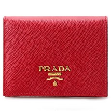 [Prada]프라다 20FW 1MV204 레드 사피아노 반지갑