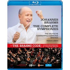 [Blu-ray] Paavo Jarvi 브람스: 교향곡 전곡 / 다큐멘터리 '브람스 코드' (Brahms: The Complete Symphonies / T...