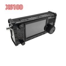 생활무전기 XIEGU X6100 50MHz HF 송수신기 휴대용 SDR 단파 안테나 튜너 포함 모든 모드, 1) x6100
