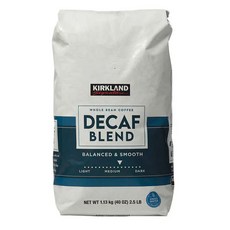 커클랜드 디카페인 하우스블렌드 커피 원두 1.13kg Kirkland Signature Decaf House Blend Whole Bean Coffee Medium Roast