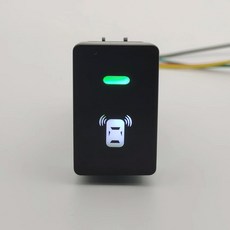 자동차부품 Honda Fit HRV CRV VEZEL 자동 LED 안개등 포장 레이더 전원 켜기 끄기 미러 가열 스위치 버튼, [03] Radar, 1개