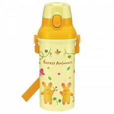 튼튼상회_스케이터 포레스트 애니멀즈 원터치 물통 480ml_튼튼tn+labㅋ, ＃단일상품, ＃단일상품