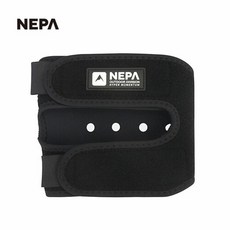 네파 NEPA 공용 아웃도어 스포츠 활동시 무릎 관절을 잡아주어 피로도를 줄여주는 X자 등산 무릎 보호대 7JC1912 7JC1911 SP, C01(블랙)