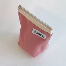 아에이오우 Aeiou Basic Pouch (M size) Stockholm Pink 225996