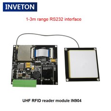 UHF RFID 리더 모듈 PR9200 칩 0 2M TTL Uart 인터페이스 865Mhz 928Mhz UFL IPEX 애셋 주차장 관리, RS232 with antenna, 1개