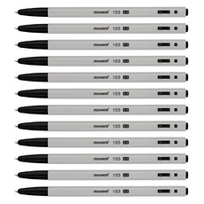monAmi 153原子筆 0.5mm, 黑色的, 12個