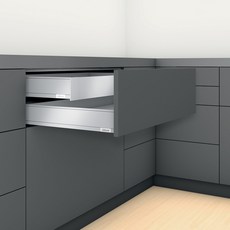 BLUM 블룸 레그라박스 legrabox M 소속서랍 이녹스 언더레일 500 댐핑레일, 오리온 그레이 매트 - 블룸레일