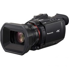 파나소닉 X1500 4K 프로페셔널 캠코더 • 24배 광학 줌 탑재 WiFi HD 라이브 스트리밍 HC-X1500 (USA 블랙), 1개