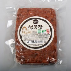 뜰안에 된장 국산콩 청국장 200g(전통장), 200g, 1개 - 전통장