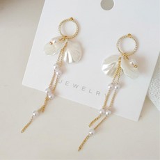 비취드롭귀걸이