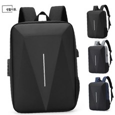 노트북백팩가방 생활더봄 남자슬림 노트북 USB연결 도난방지백팩가방(4578EA) 상품 이미지