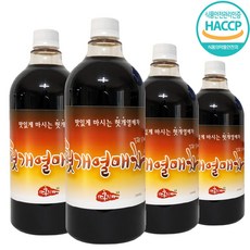 홍치마 대용량 헛개열매차 원액 엑기스 고농축 헛개수 나무 액상 1000ml 다홍치마, 4개