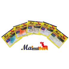 야마시타 마리아 마마웜 3인치 3.5인치 갈치웜 풀치웜 신컬러 UV 글로우피쉬, GPW, 1개